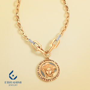 گردنبند یونانی مدوسا (ورساچه)